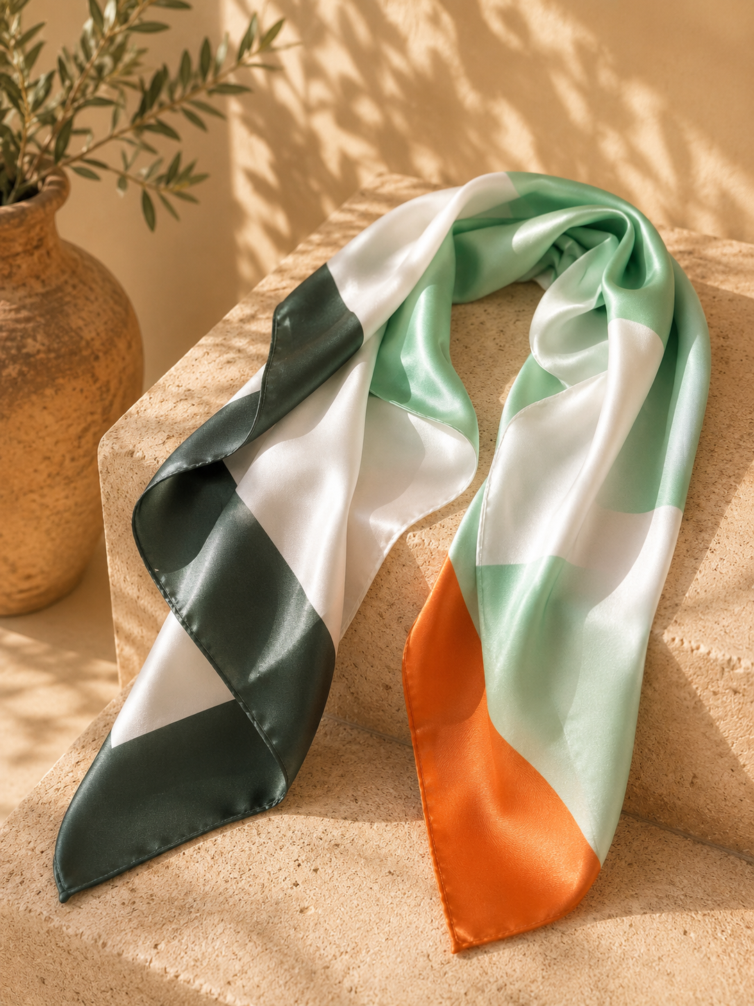 Pañuelo Mint Geometry