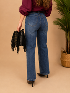 Jean Wide Leg Push Up
