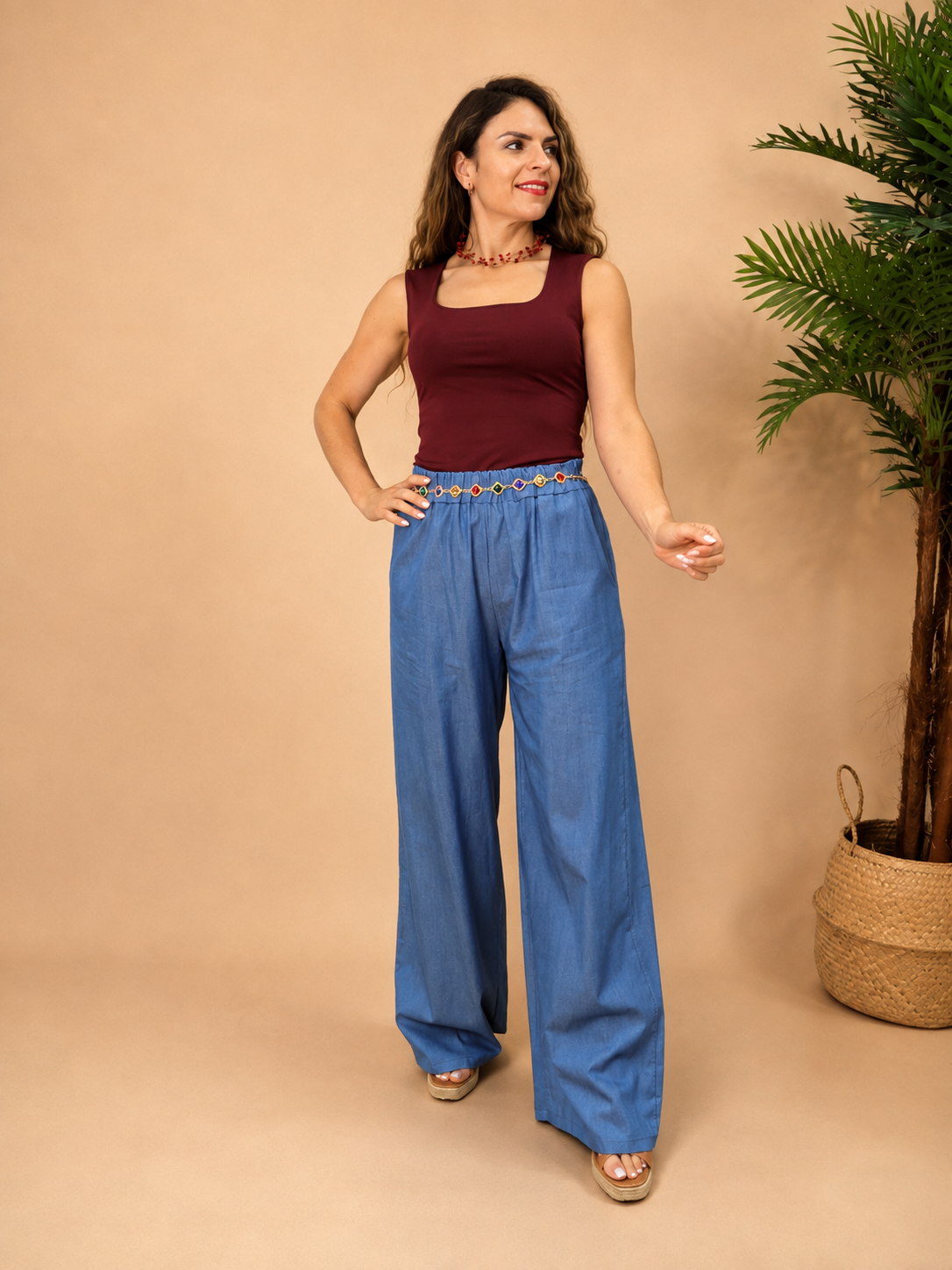 Pantalón Denim Maelle
