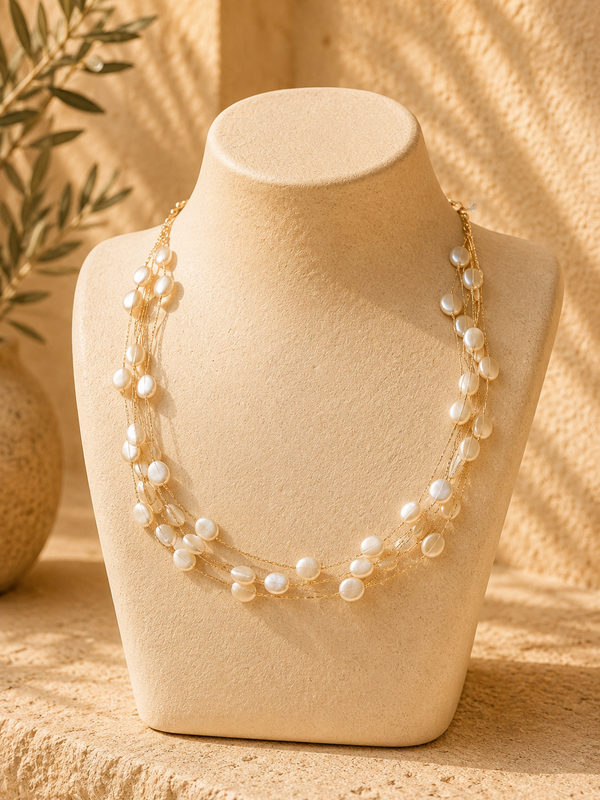 Collar Perlas Aura