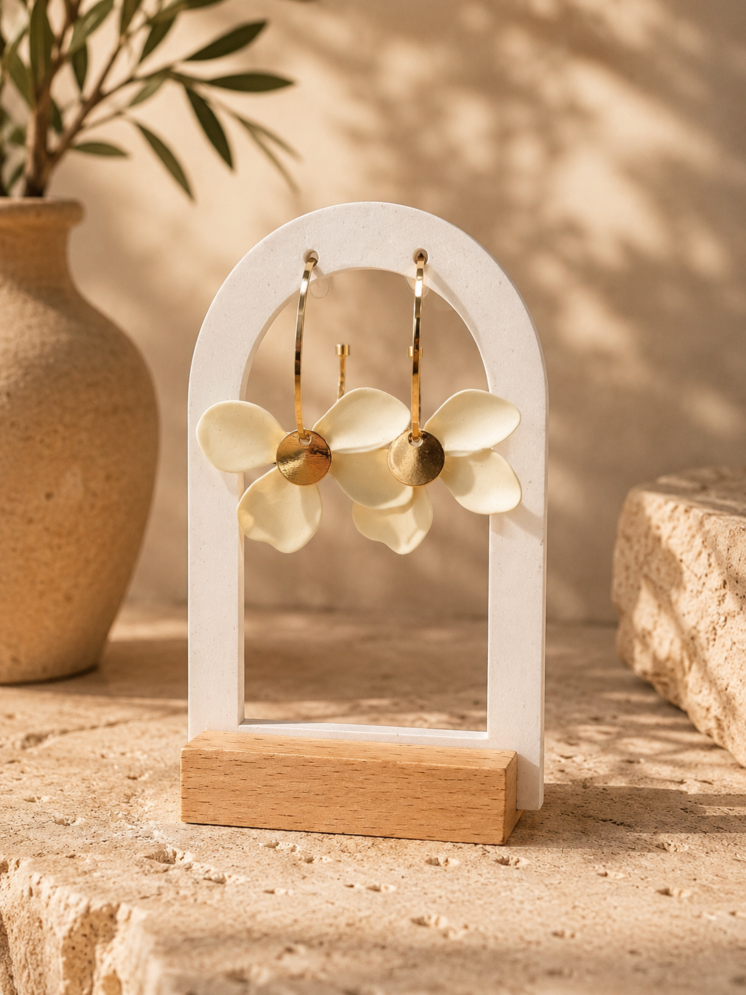 Pendientes Flor Aura