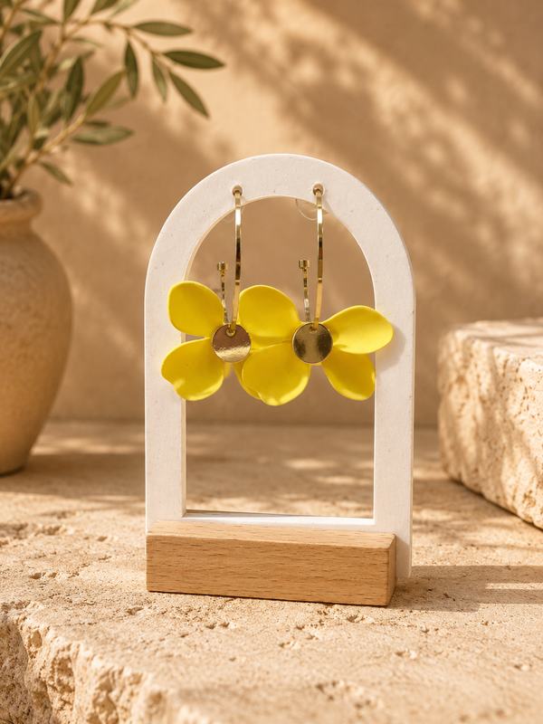 Pendientes Flor Aura