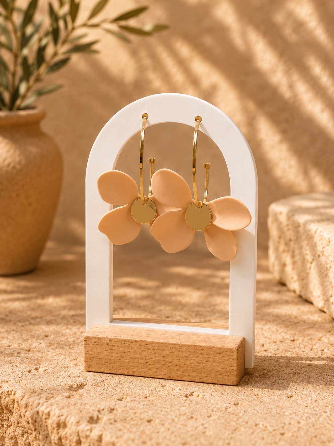 Pendientes Flor Aura