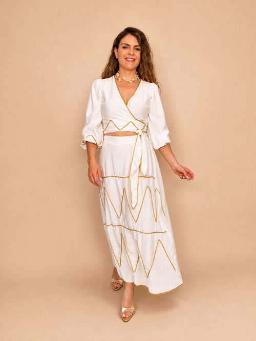 Blusa Santorini Gold