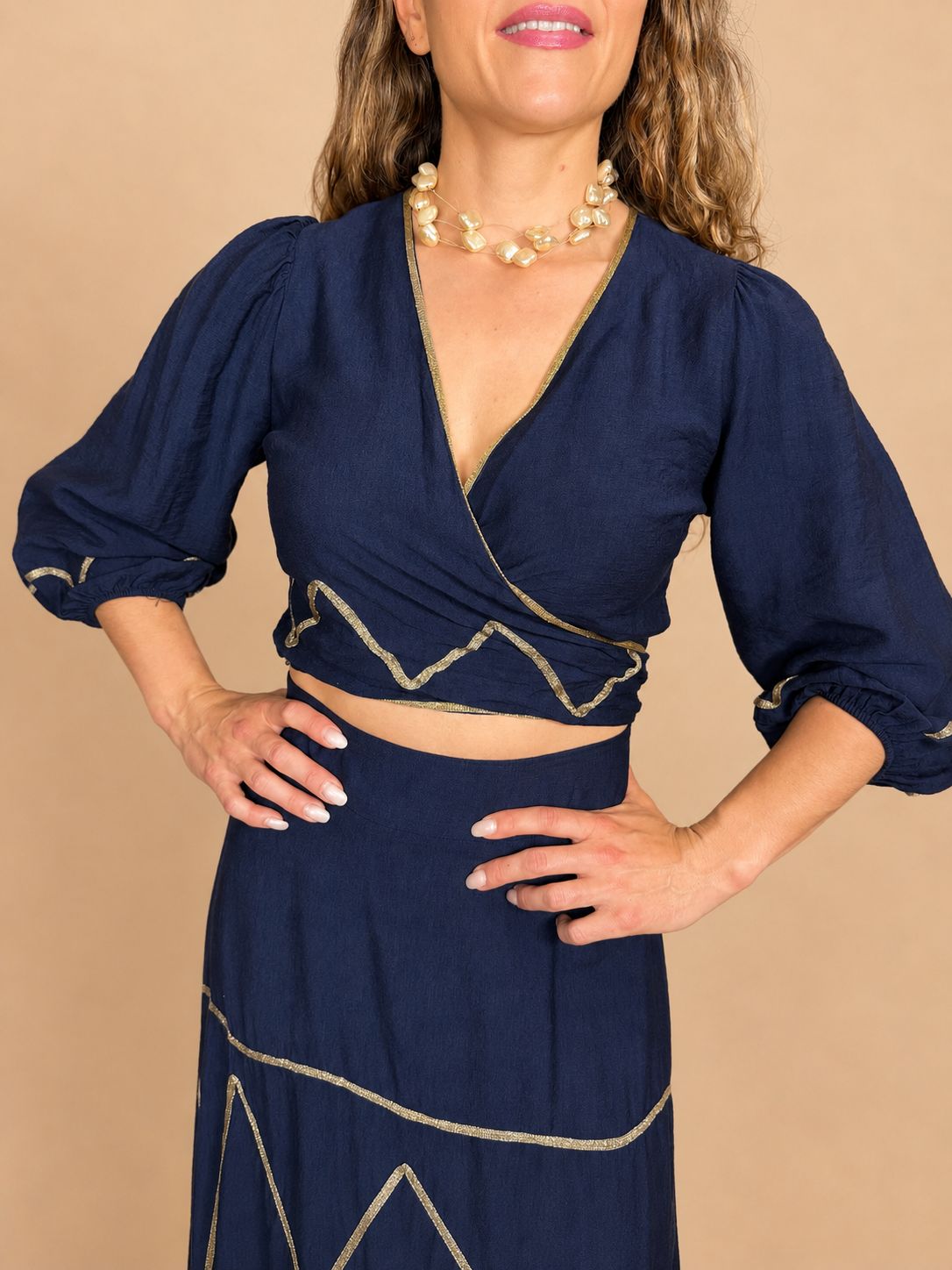 Blusa Santorini Gold