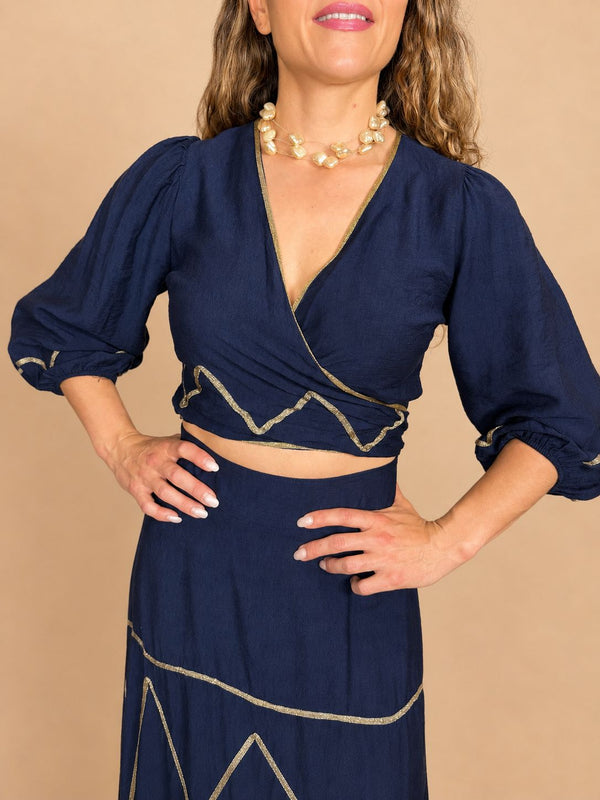 Blusa Santorini Gold