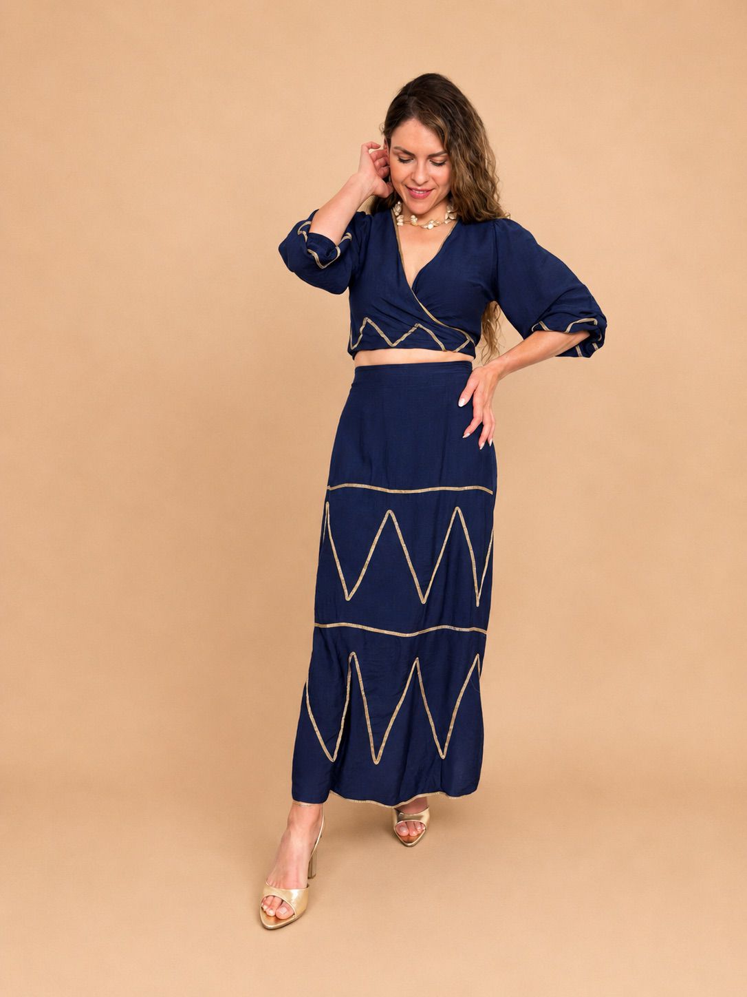 Blusa Santorini Gold