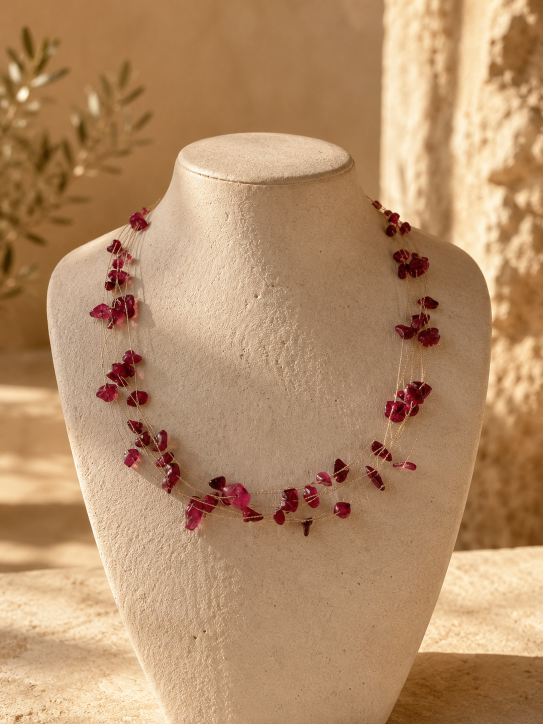 Collar Rubí