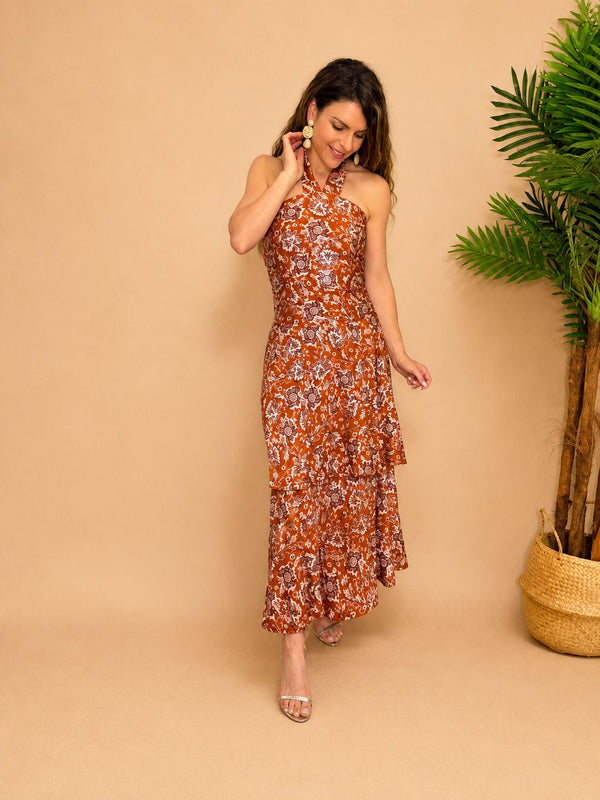 Vestido Celeste