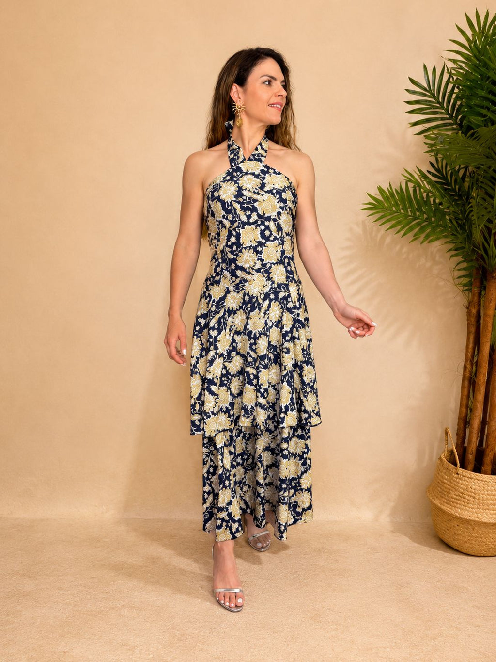 Vestido Celeste
