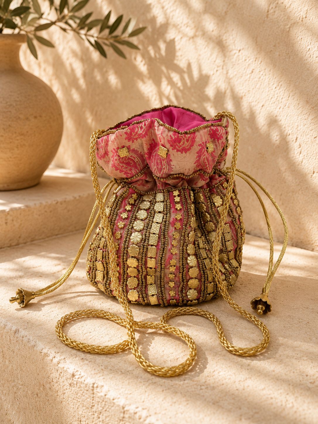 Bolso Bombonera Coral
