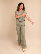 Pantalón Vichy Verde