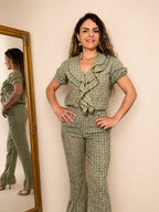 Camisa Vichy Verde