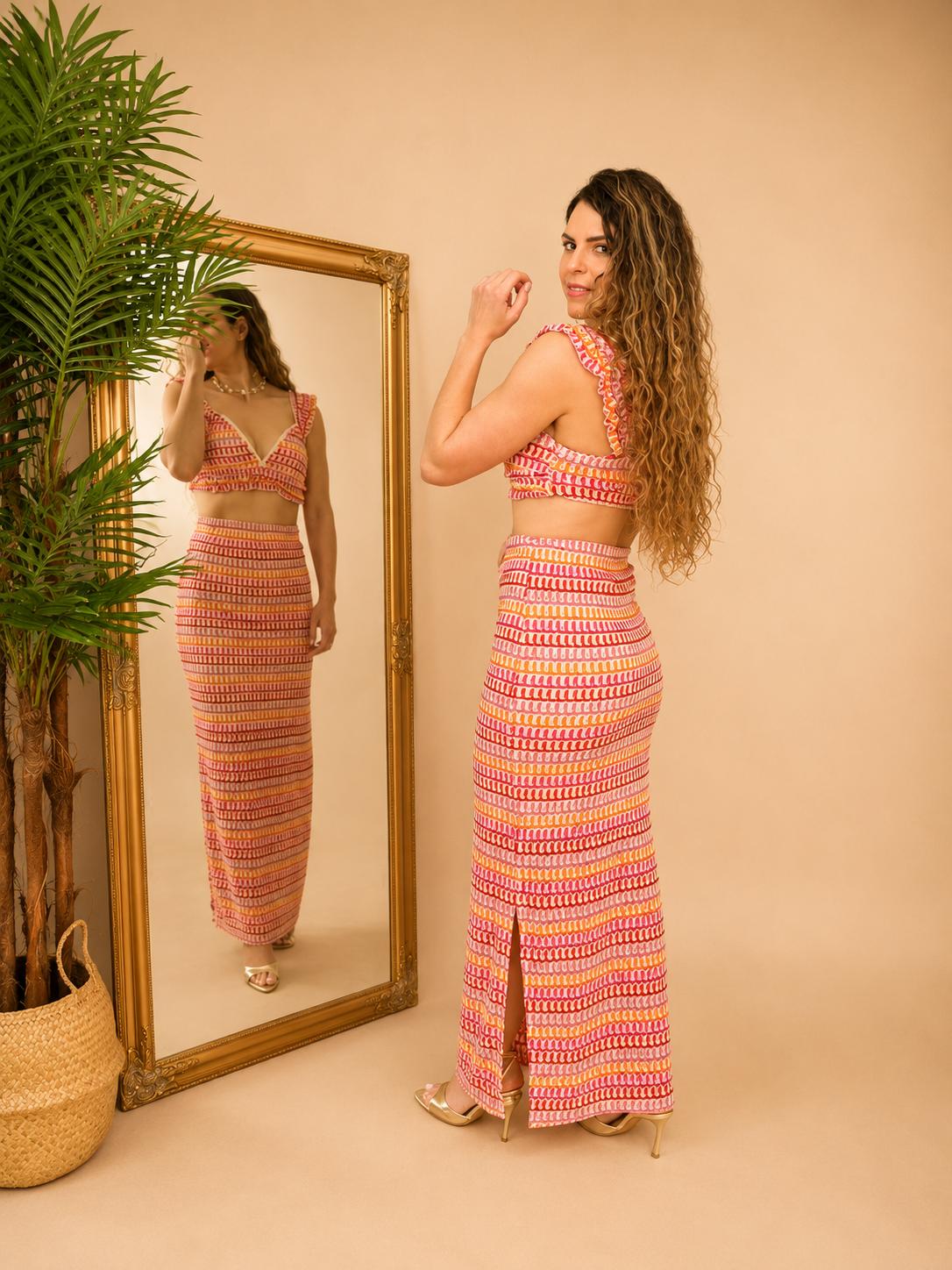 Conjunto Coral Sunset