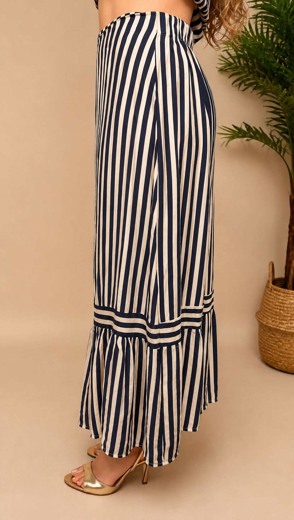 Falda Capri Azul Marino
