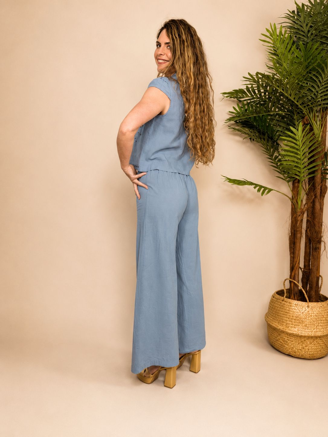 Pantalón Kiara Azul