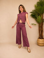 Pantalón Kiara Púrpura