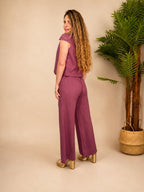 Pantalón Kiara Púrpura