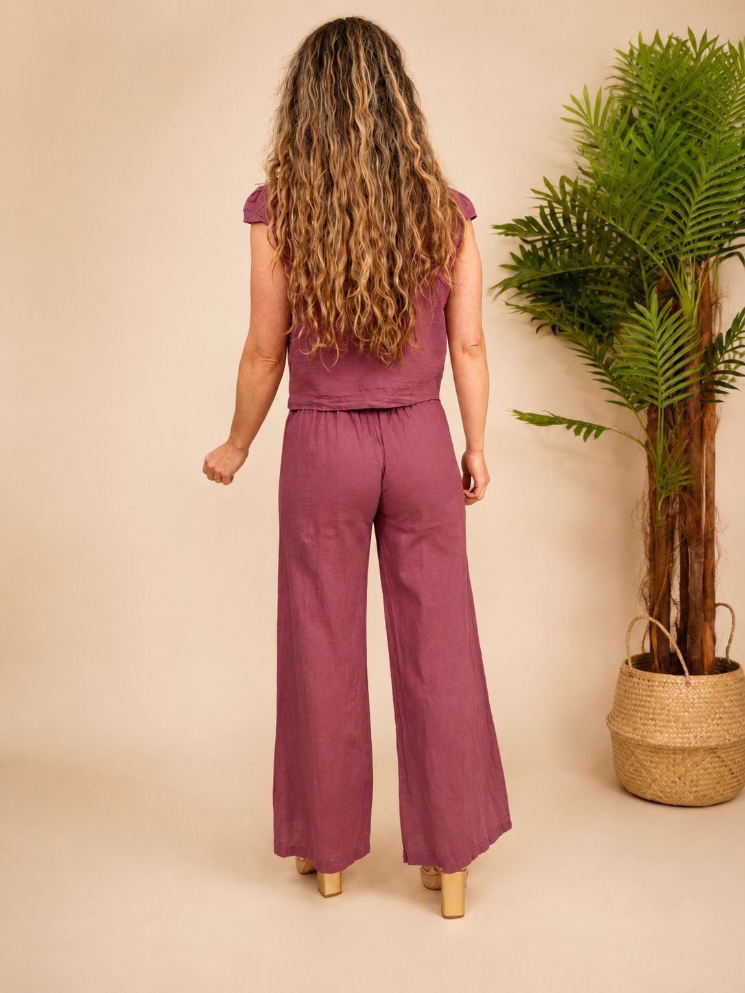 Pantalón Kiara Púrpura