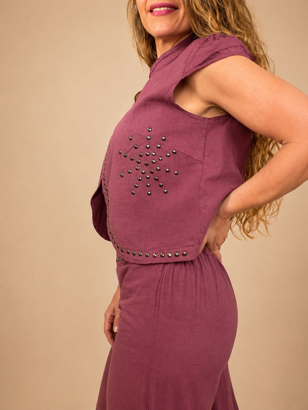 Top Kiara Púrpura