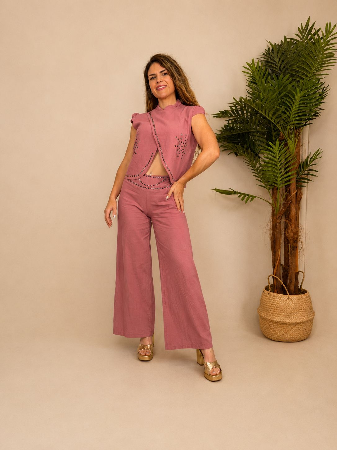 Top Kiara Magenta