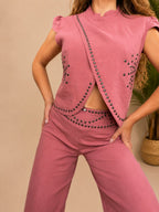 Top Kiara Magenta