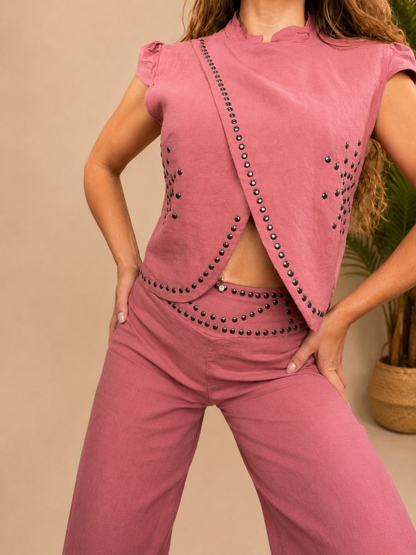 Top Kiara Magenta