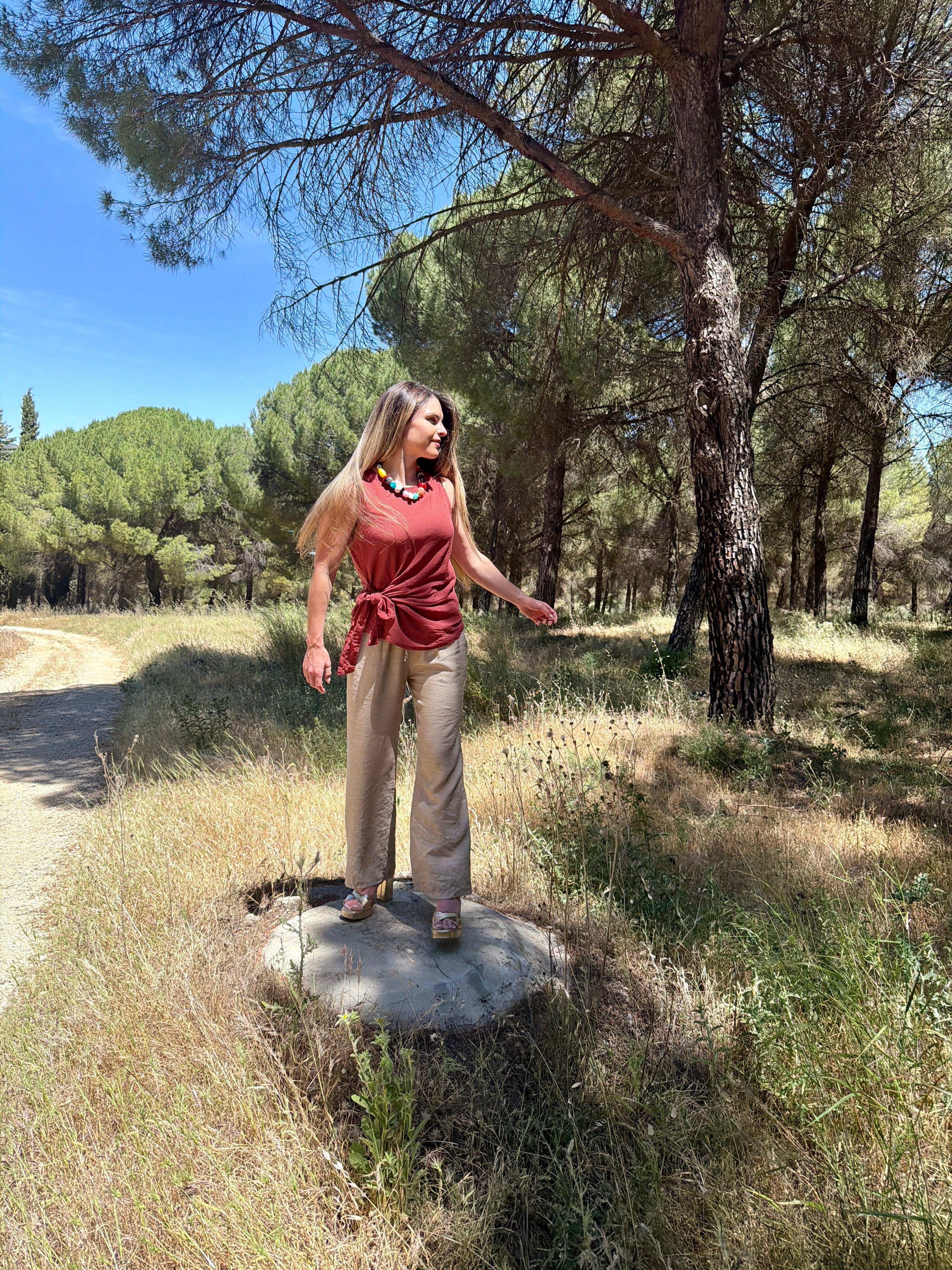 Pantalón Positano Beige